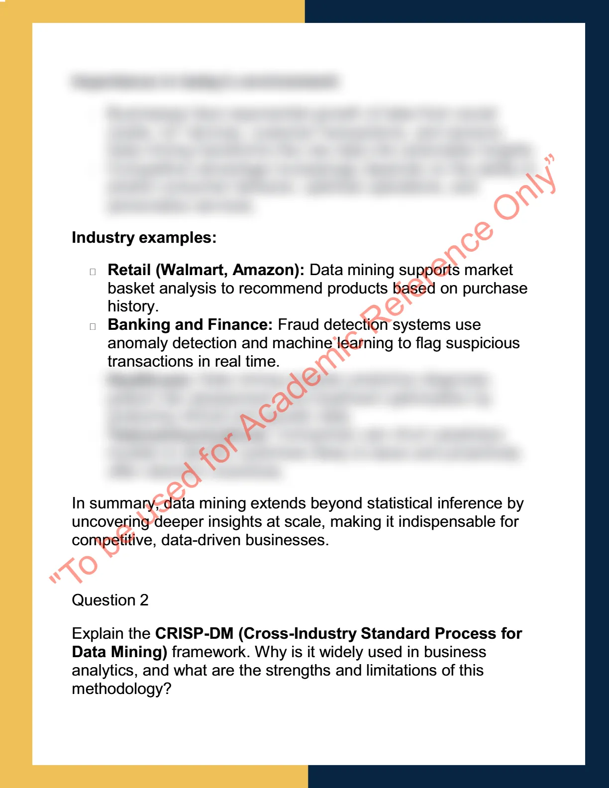 INFO 6210 – Data Mining for Business Analytics 1